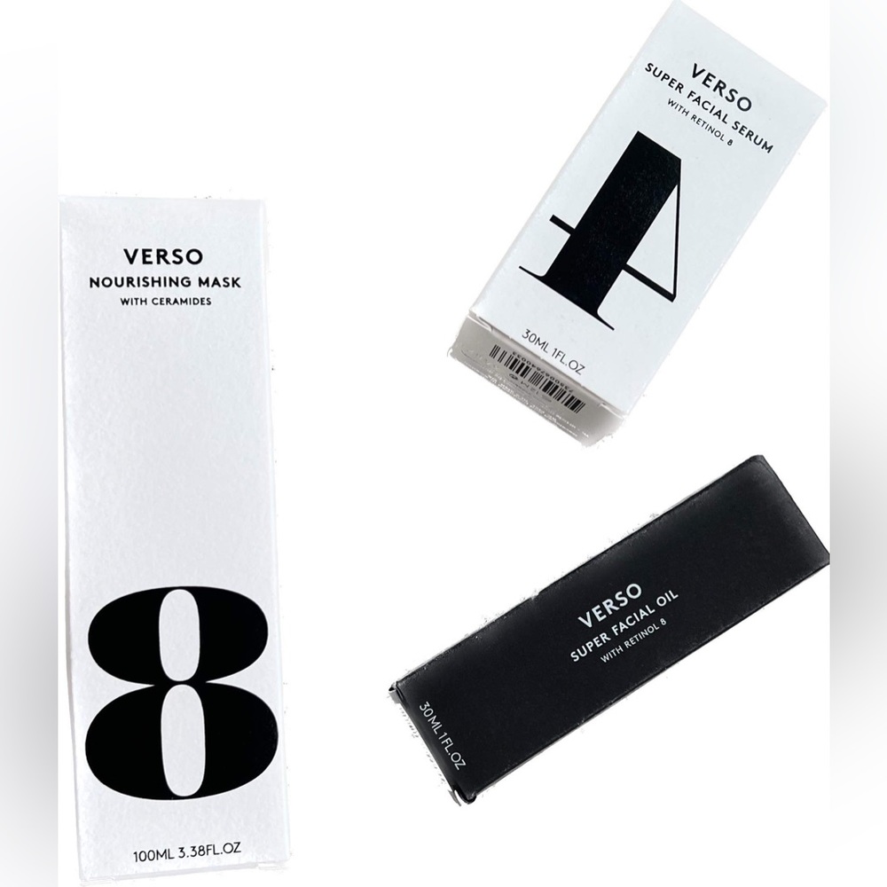 Verso skincare new sealed